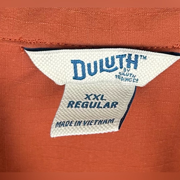 Duluth Heirloom‎ Gardening Coveralls Size XXL Orange Wicking Jumpsuit Sleeveless - Picture 8 of 15